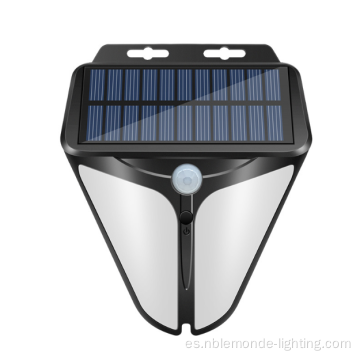 Sensor de movimiento PIR impermeable Luz de jardín solar